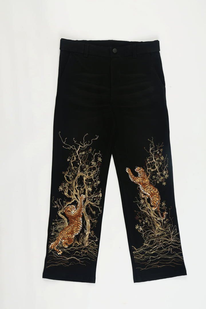2 Leopards Denim Jeans - Pre Order