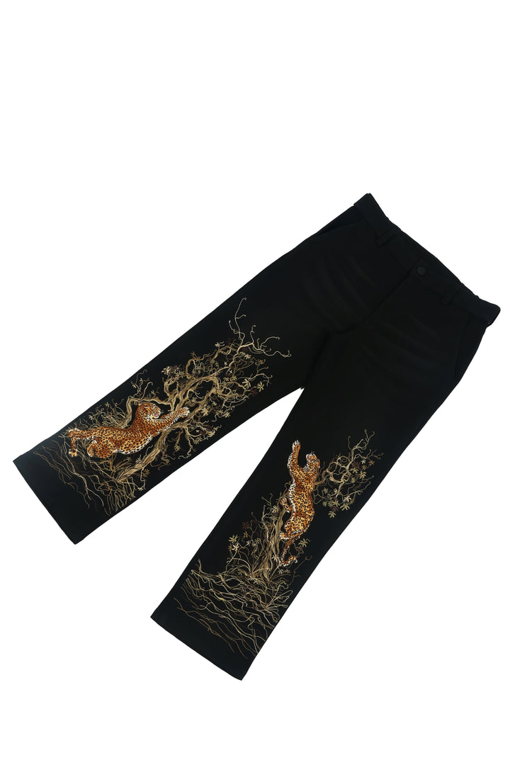 2 Leopards Denim Jeans - Pre Order
