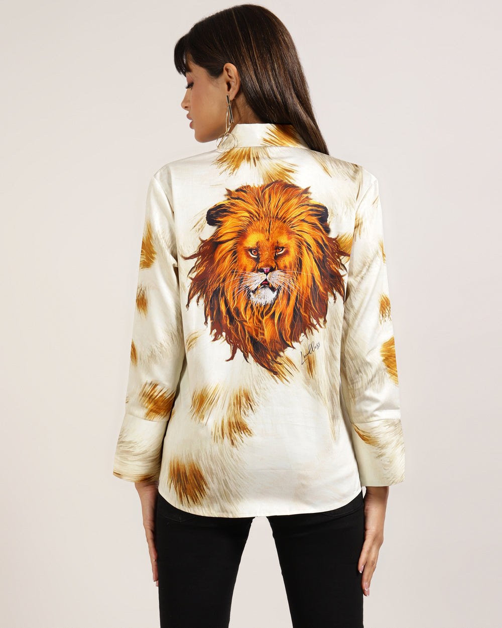 Lion Print Women shirt